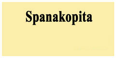 Spanakopita